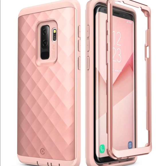 Herra Accessories - Samsung Galaxy S9+ Plus Case Rugged Rose Gold